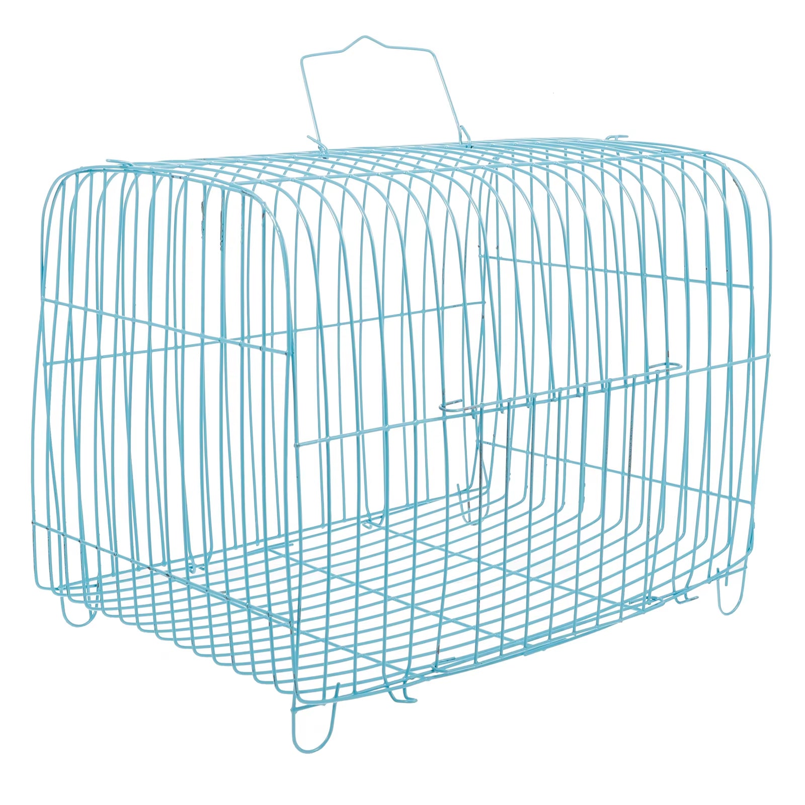 Handcage Bird Handheld Parrot Travel Carrier Wire Pet Steel Portable Cages for Birds Carrying