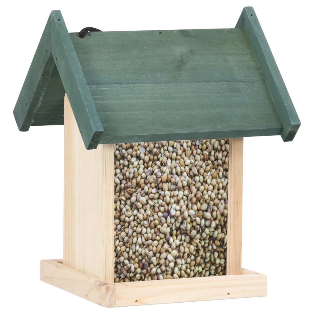 NNEVL Bird Feeders 4 pcs Firwood-1