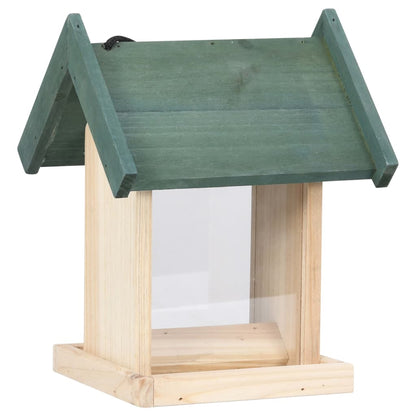 NNEVL Bird Feeders 4 pcs Firwood-2
