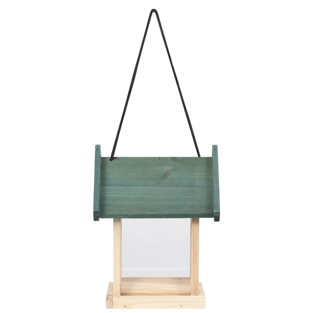NNEVL Bird Feeders 4 pcs Firwood-4