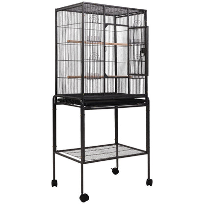 NNEDSZ Bird Cage Pet Cages Aviary 144CM Large Travel Stand Budgie Parrot Toys-1