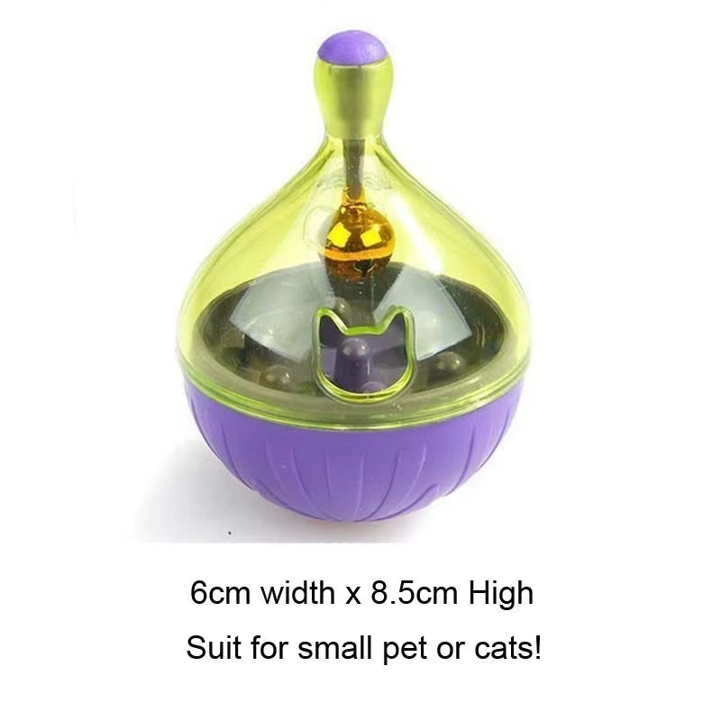 Interactive Cat Toy IQ Treat Ball Smarter Pet Toys Food Ball Food Dispenser for Cats Playing Training Balls Pet Supplies