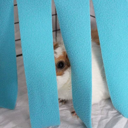 Tassel Strip Pet Tent Hideout Hideaway Guinea Pig Hamster Hedgehog Hammock Curtain Small Pets Hanging Bed Corner Nest Mat House